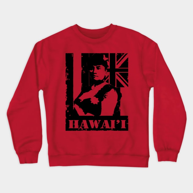 Hawai'i Queen Liliuokalani by Hawaii Nei All Day Crewneck Sweatshirt by hawaiineiallday